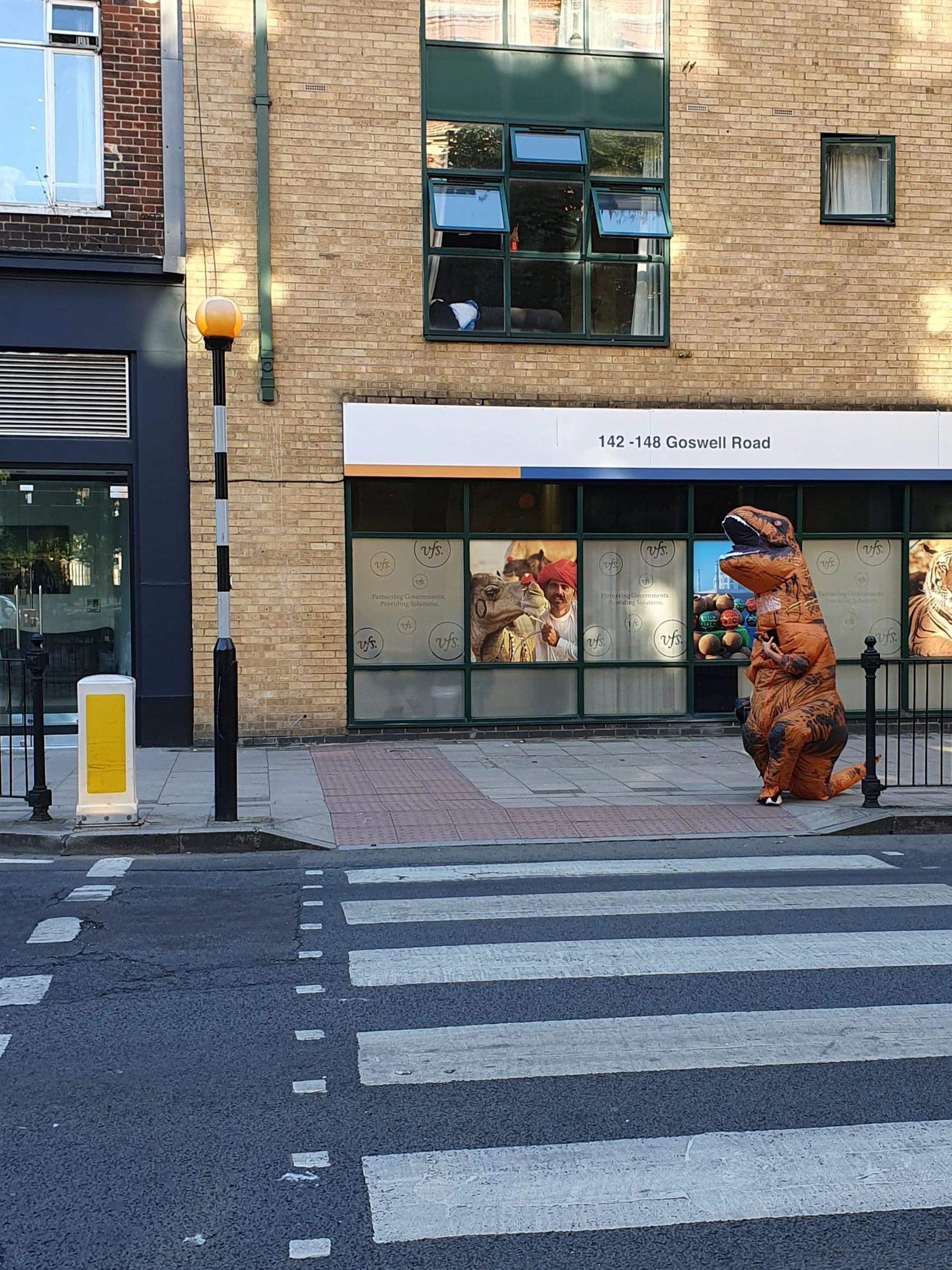 Chris Campion 35-65 Goswell Road - Dinosaur Crossing