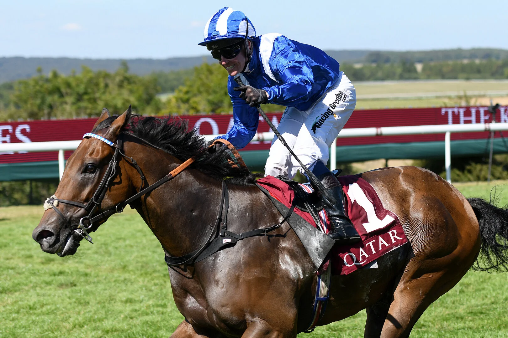 Battaash winning the King George for the 2nd time