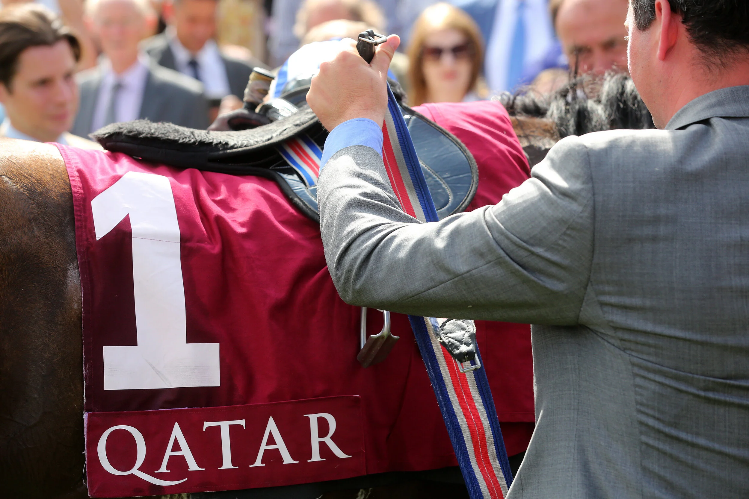 Charlie Hills & Assistant Trainer Jamie Insole
