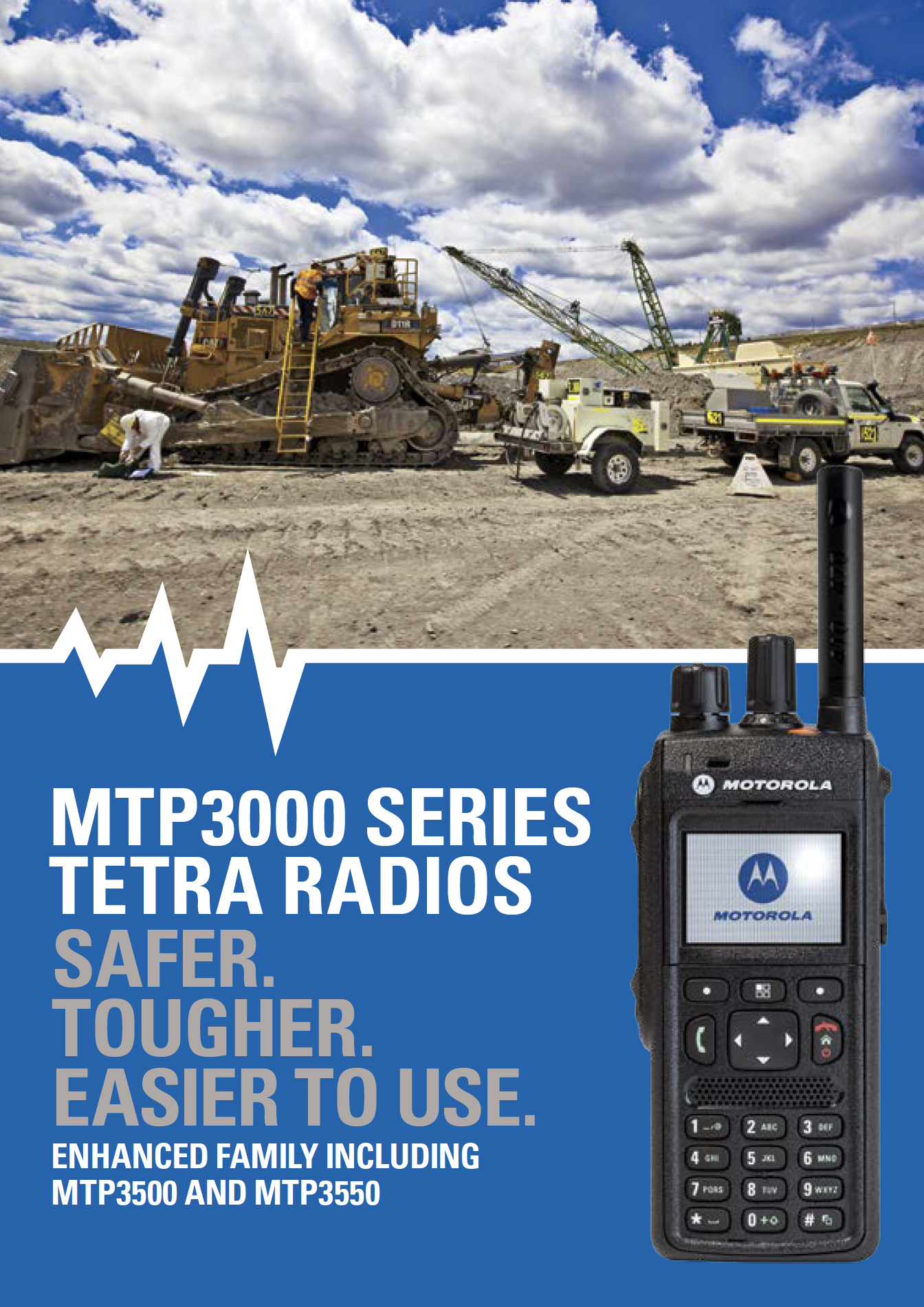 MTP3000 TETRA RADIOS