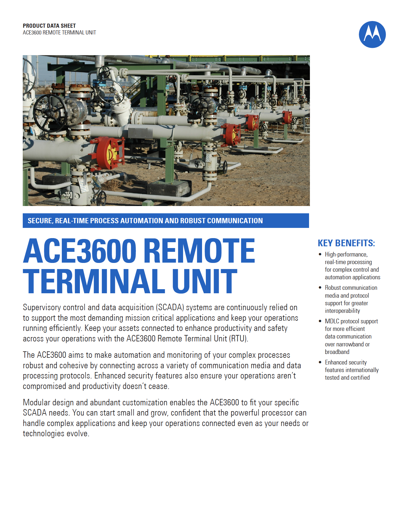 ACE3600 REMOTE TERMINAL UNIT