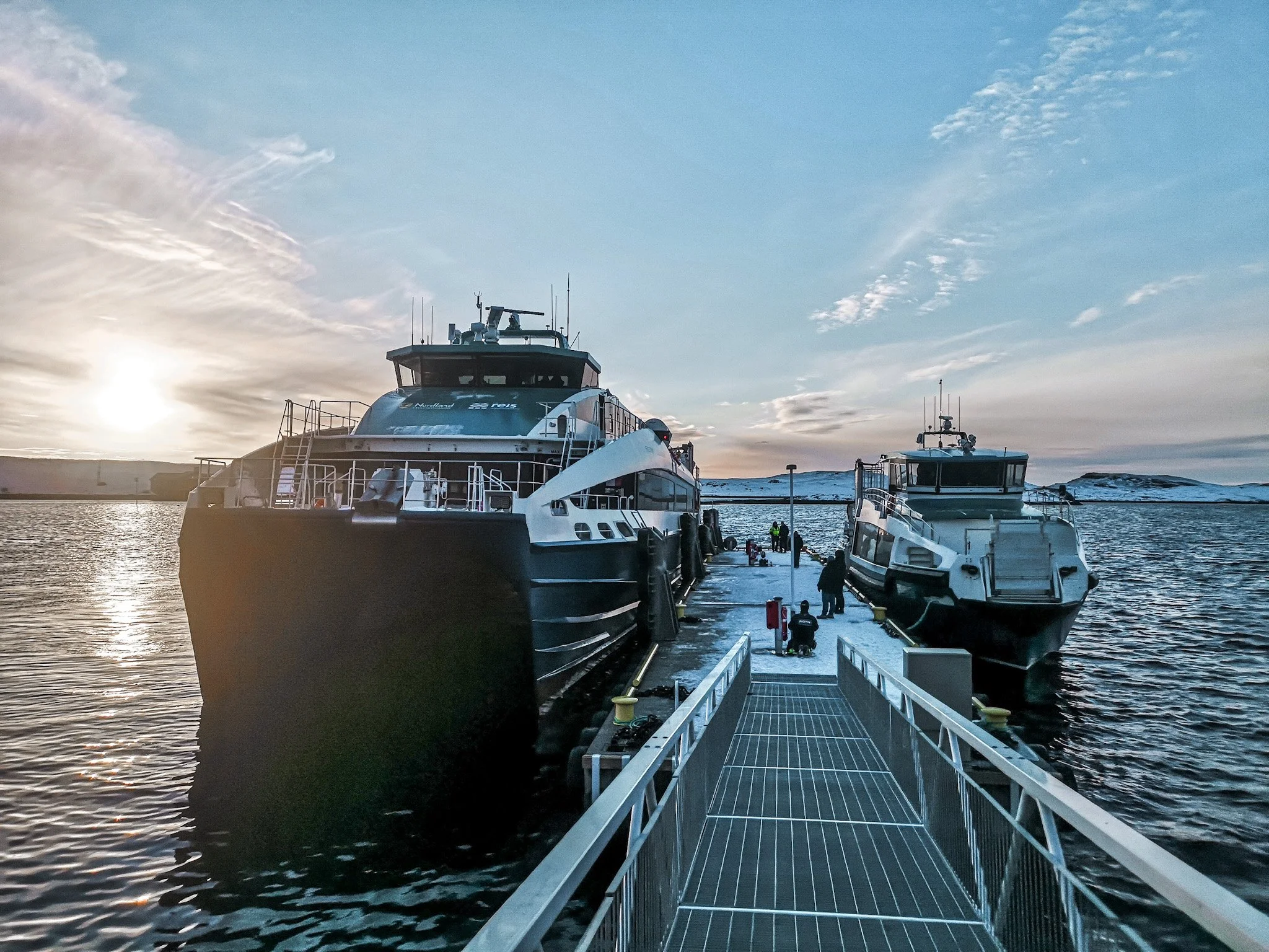 Ny flytekai på Træna