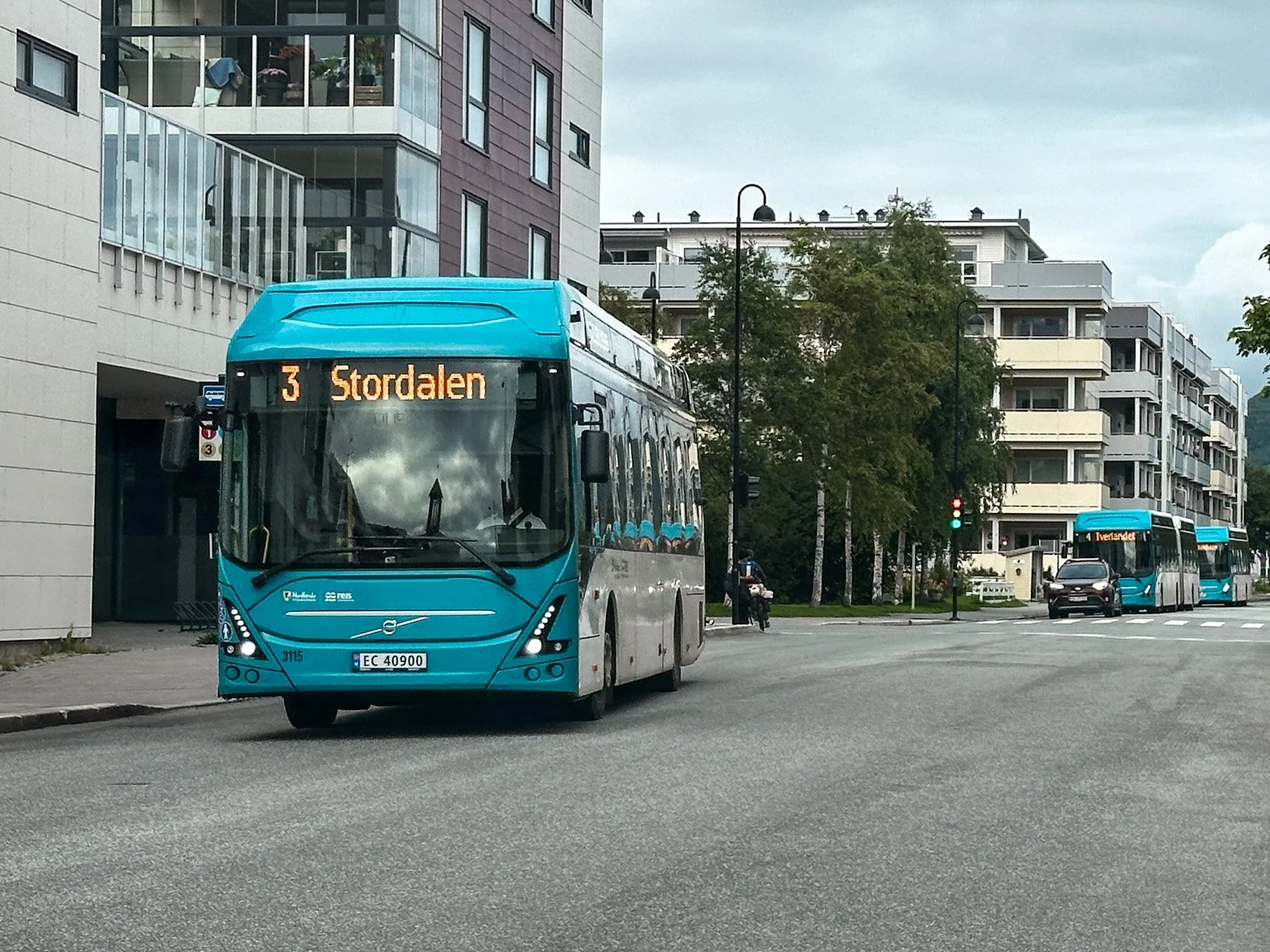 Endringer på linje 3 i Bodø