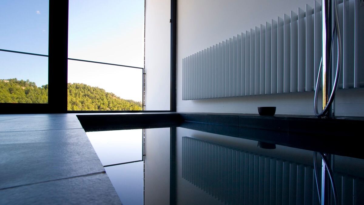 Rent a “Kube” at Hotel Consolación and enjoy a dip in a bath with a view.