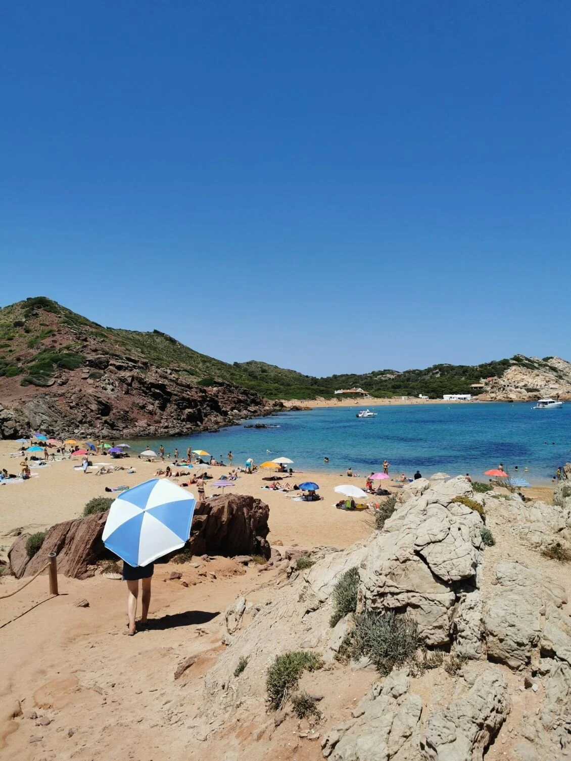 Cala Pregonda on the North side of Menorca.