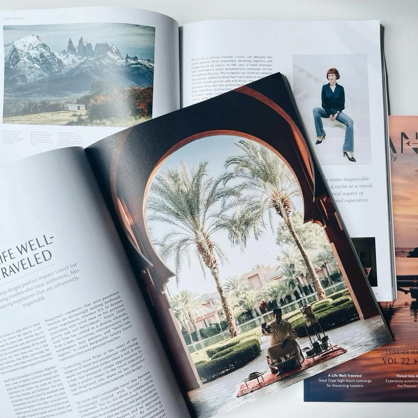 A few months ago, I was invited to interview for *Advantage Magazine’s* Travel for Good section, and I recently received the hard copies. I’m so happy with how it turned out. Amber Hunter at @hunterandijournal captured the heart of what w