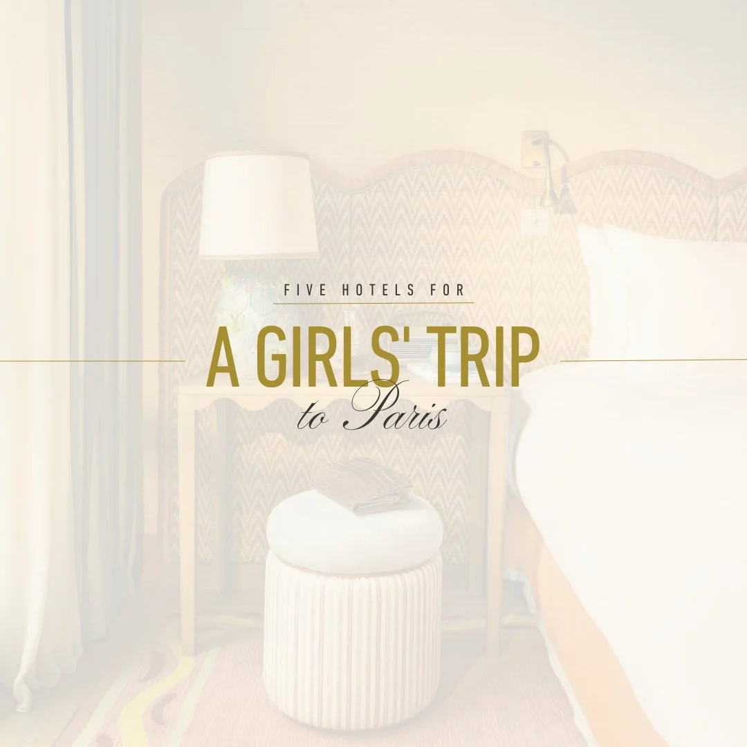 I never considered myself a girls’ trip type until I had two sons. Living with three masculine humans often has me craving getaways to places filled with florals, soft scents, and next-level pampering. Consider me converted. 
Enter the girls