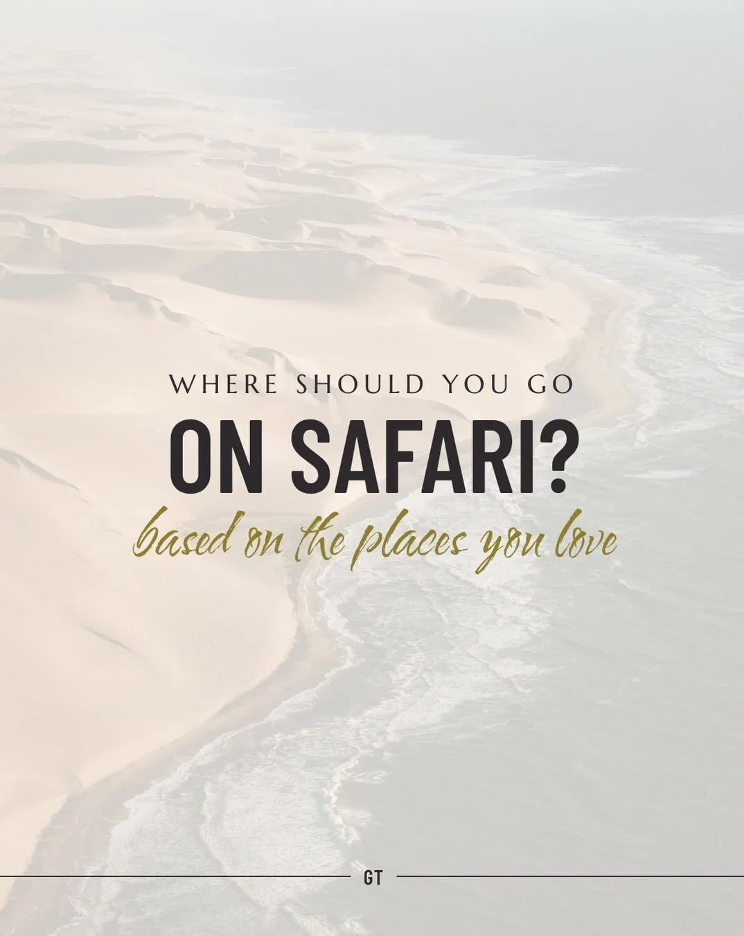 A lot of my conversations with clients start with... tell me about your favorite trip ever&hellip;.

That tells me so much about how you travel, and which other destinations could be a great fit for you. 

So what happens if we use your favorite dest