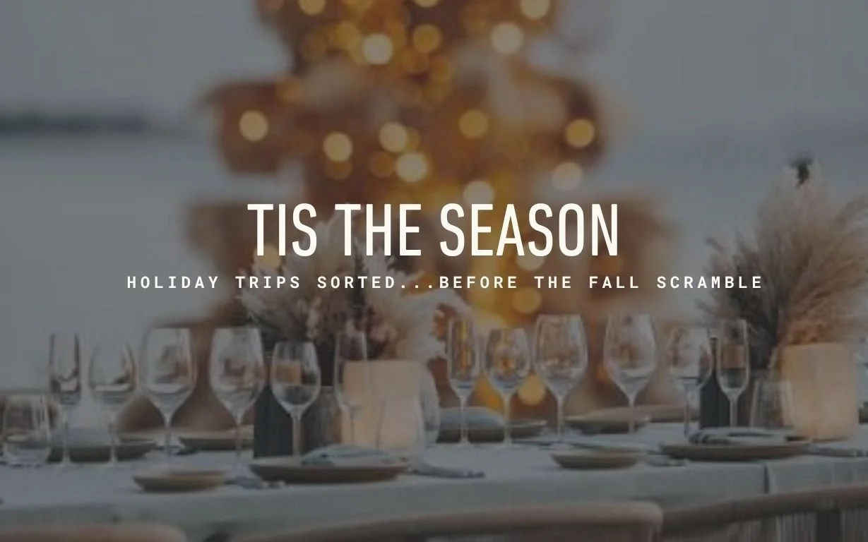 Festive trips will be here sooner than you think. July 2026