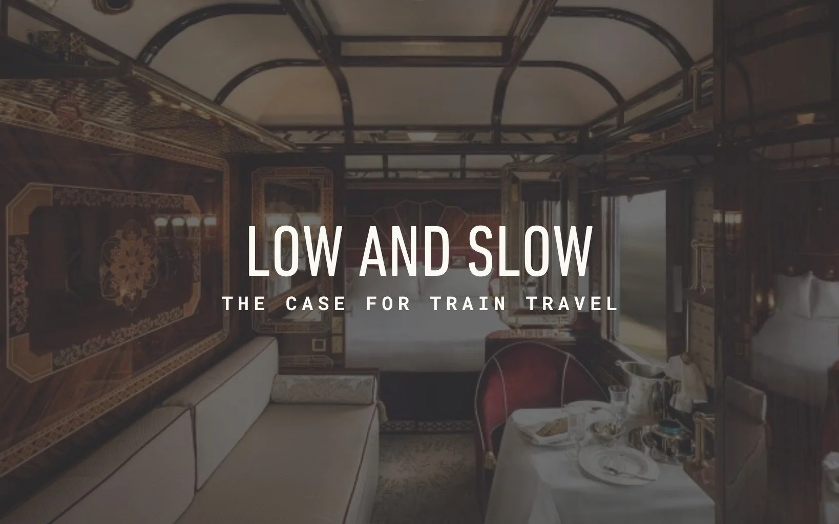 Luxury Trains, March 2026