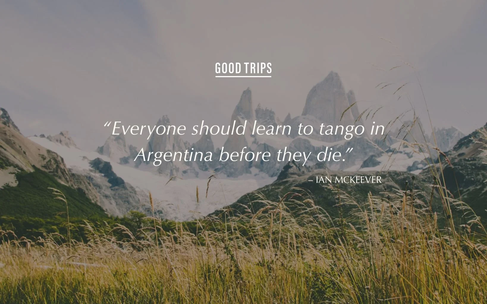 Argentina Destination Guide
