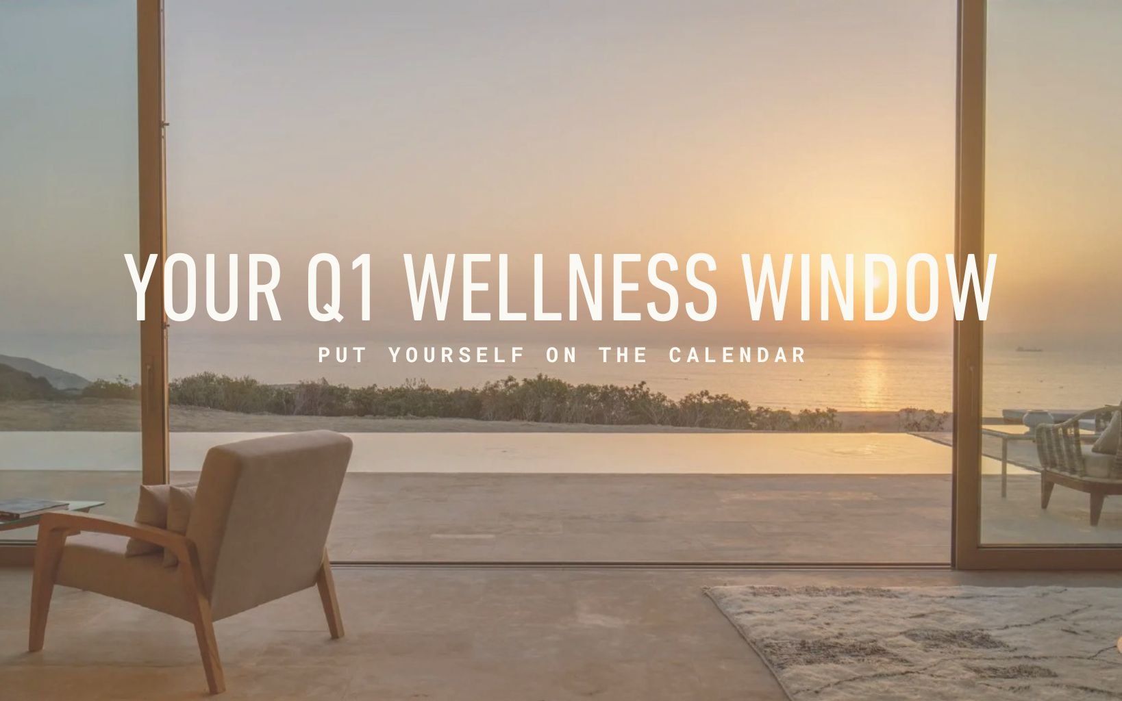 Q1 2026 Wellness Getaway Inspo