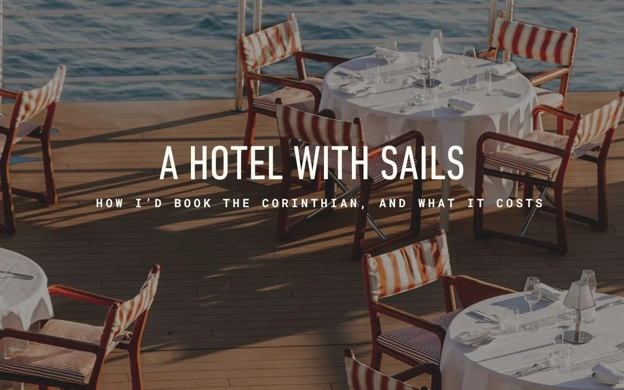 Orient Express Corinthian sets sail for the Caribbean. October 2026