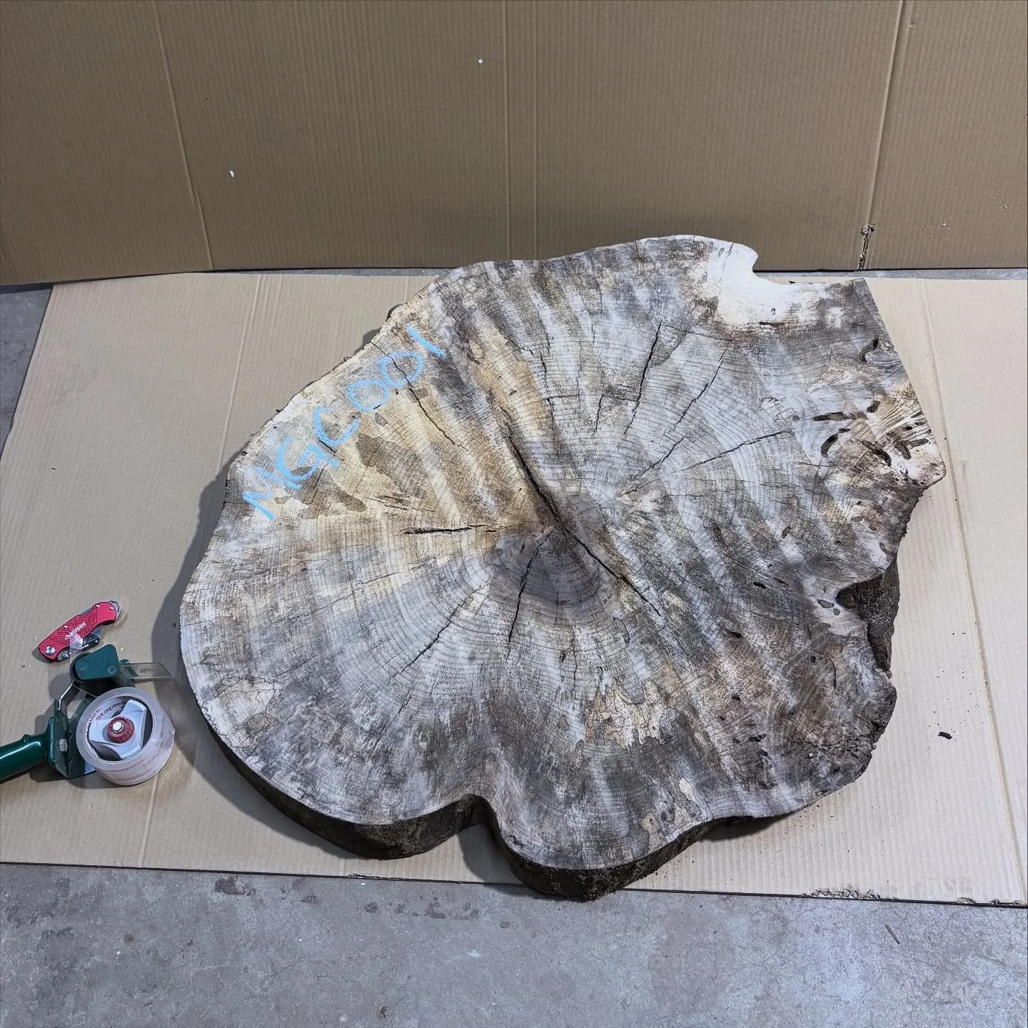 This sweet Magnolia Cookie from Thomaston, GA is on its way to Minneapolis to live its new life up North! 
Did you know we ship? We do!
&bull;
&bull;
&bull;
#woodcookie #salvagedwood #urbanwood #woodisgood #magnoliawood #packingwoodiseasierthanpackin