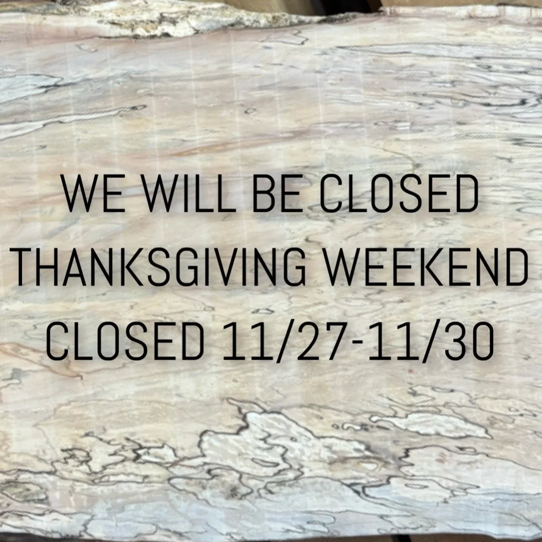 Just a heads up that the warehouse will be closed for Thanksgiving weekend. We hope you all have a good week, take time off, relax, eat, create, go for a walk in the woods, whatever it is, we hope you are content. We will reopen a day early on Wednes