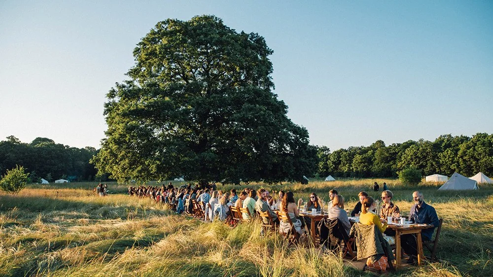 An evening at Home Farm Glamping