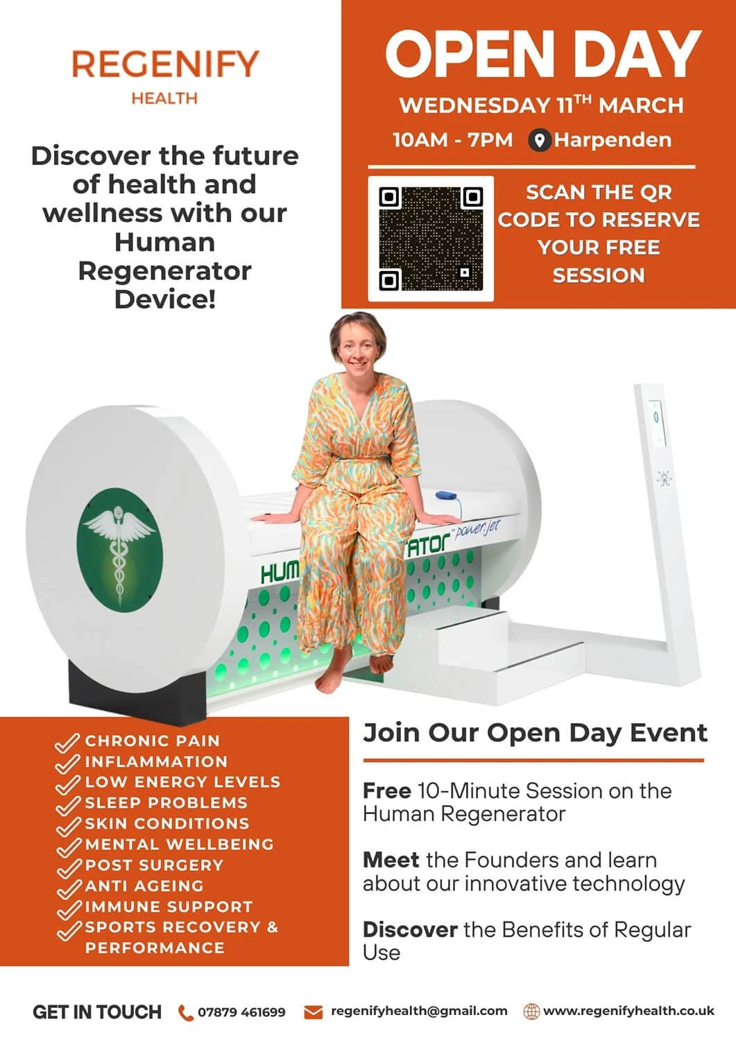 Invitation: Open Day Event @ Regenify Health