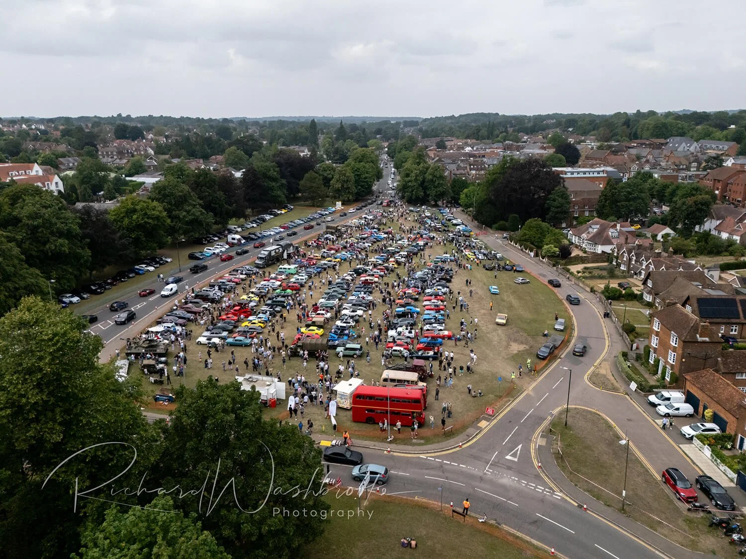 Classics On The Common Car Show Harpenden Hertfordshire