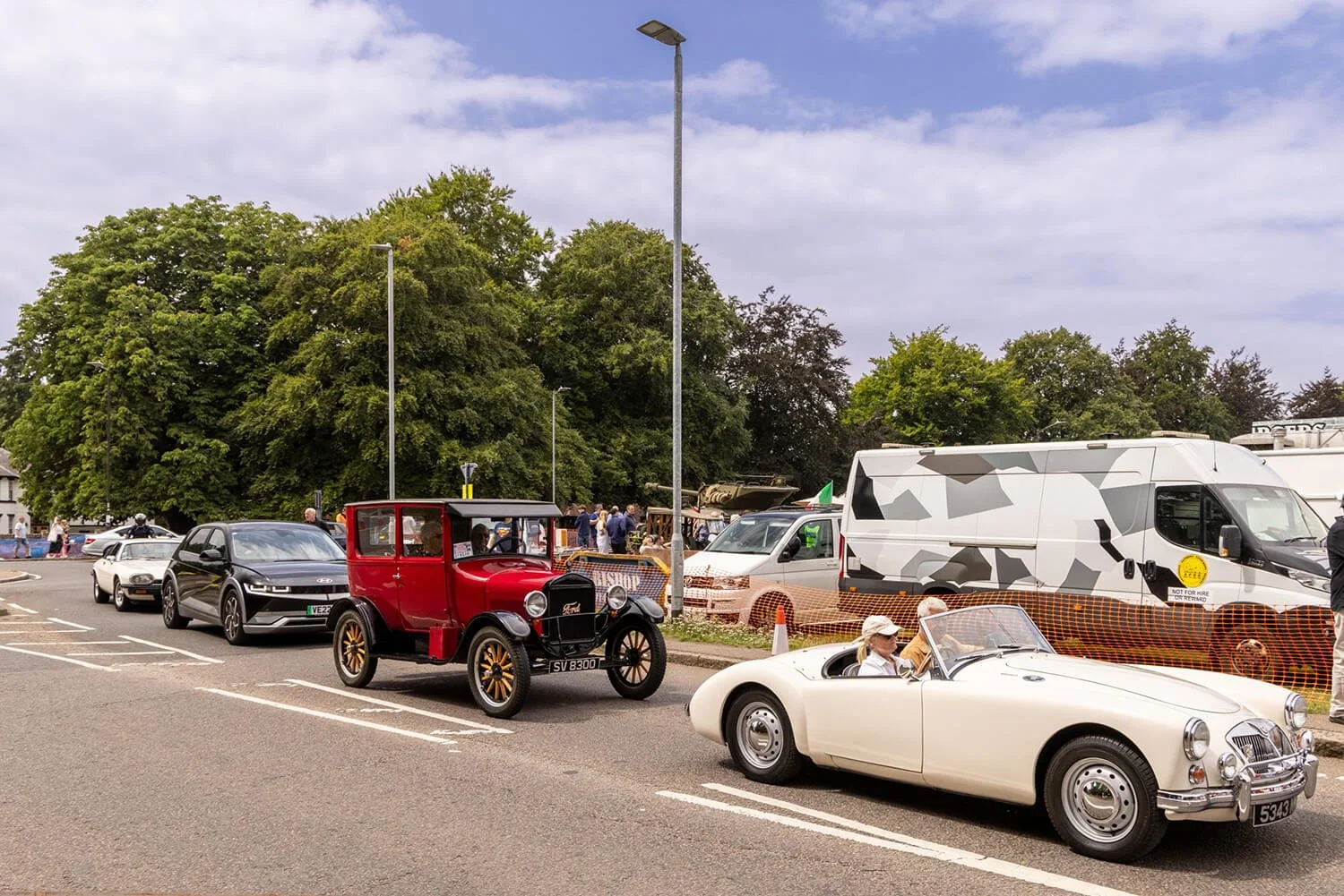 Classics On The Common Car Show Harpenden Hertfordshire