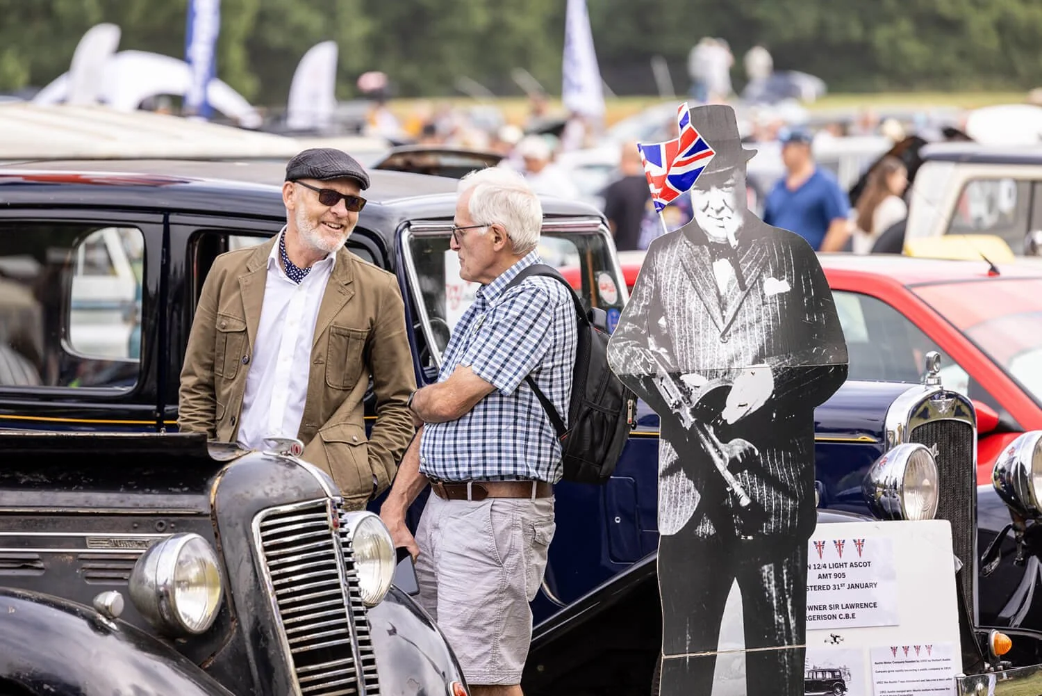 Classics On The Common Car Show Harpenden Hertfordshire
