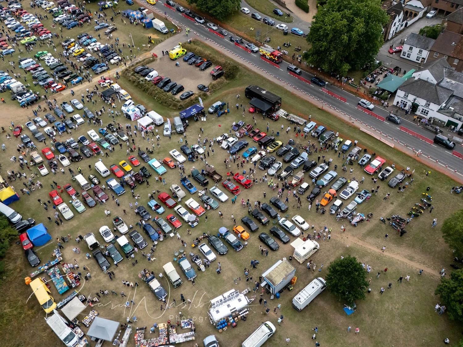 Classics On The Common Car Show Harpenden Hertfordshire