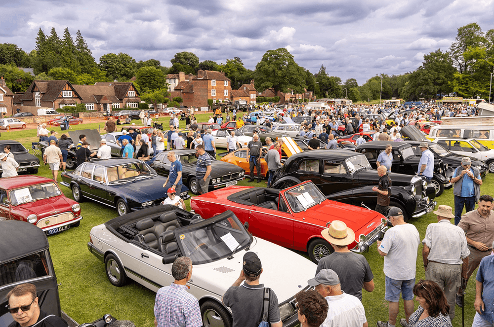 Classics On The Common Car Show Harpenden Hertfordshire