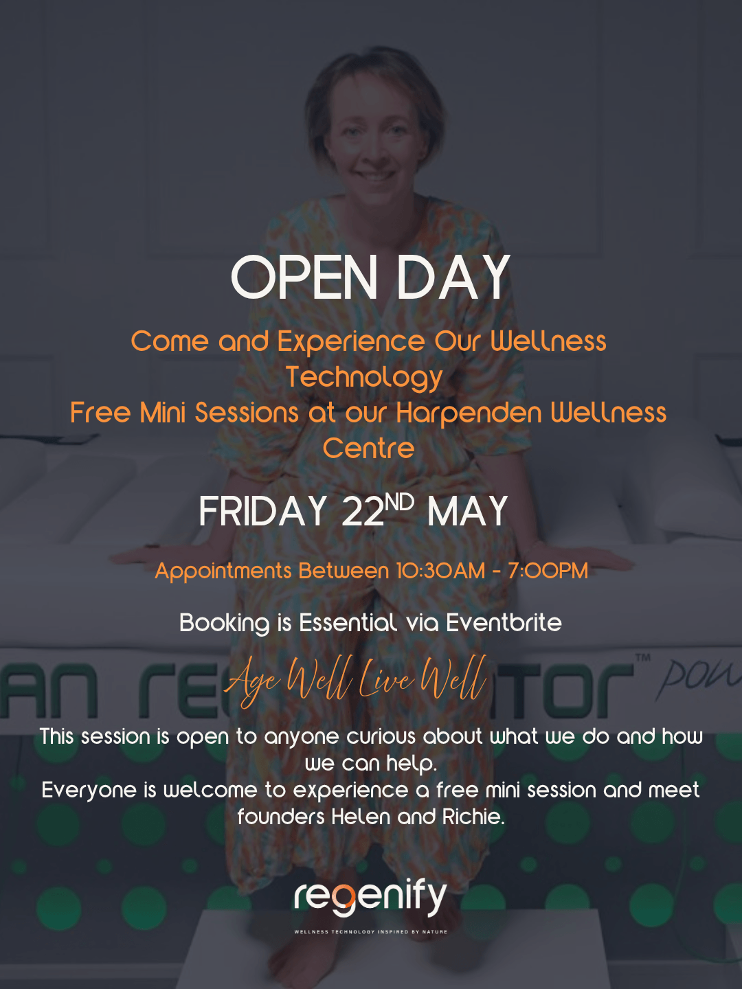 Invitation: Open Day Event @ Regenify Health
