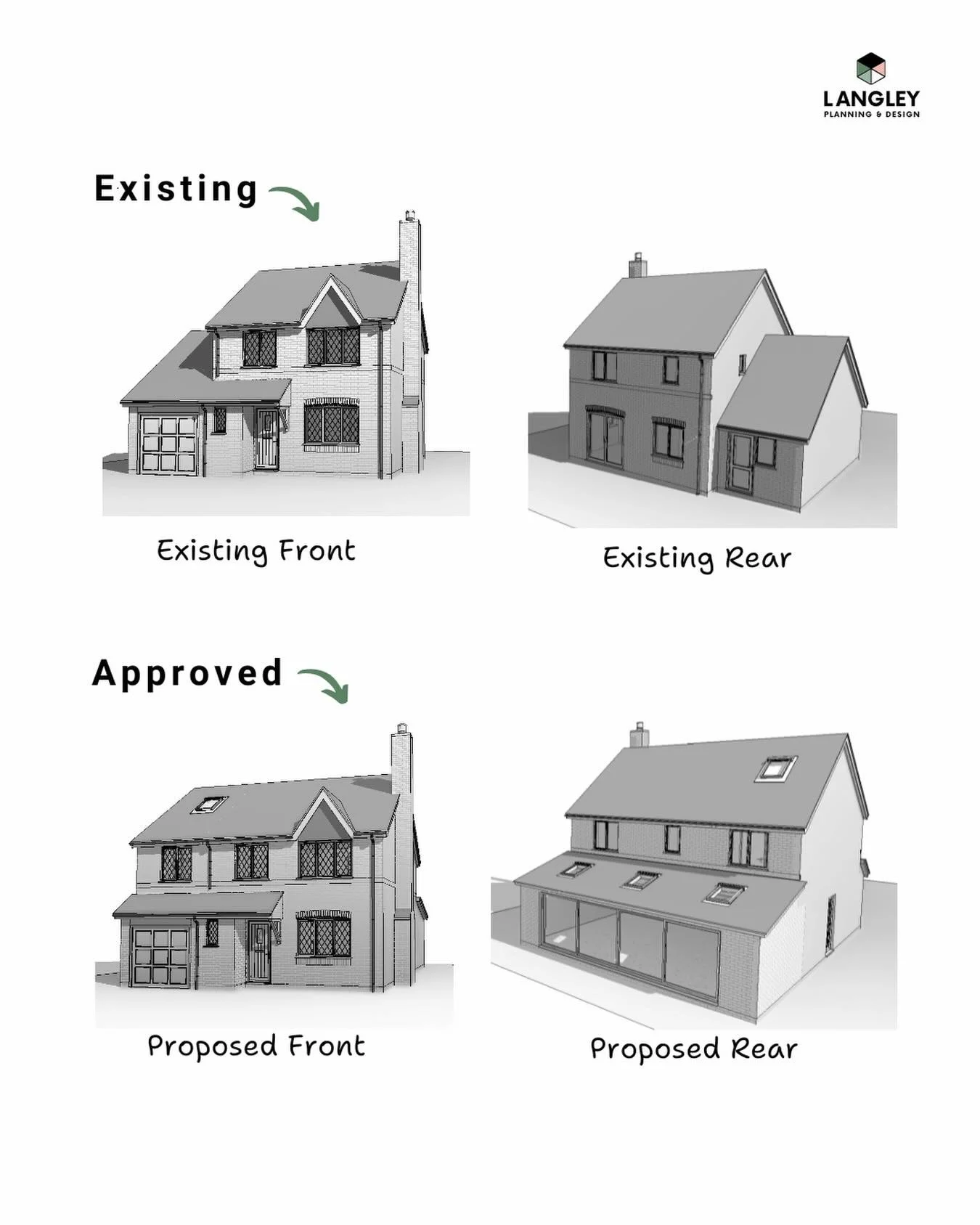 Seeing plans on paper is one thing. Seeing your future home brought to life is another.
🏡
Our member&nbsp;@langleyplanningdesign create 3D visuals to help clients understand exactly how their extension or renovation could look before work even begin
