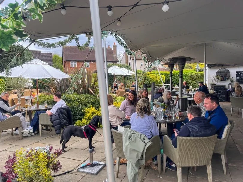 The Bank Holiday is calling; and our member @whitehorseharpenden can&rsquo;t wait to answer! 
☀️
The forecast is looking sunny, @whitehorseharpenden terrace is ready. Whether you&rsquo;re joining them for drinks or a full delicious meal, they&rsquo;v