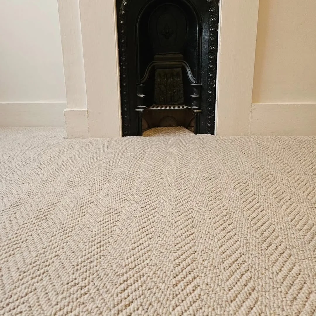 Take a look at this Hugh Mackay wool herringbone carpet, supplied and install by our member @thebespokeflooringcompany . It is a standout choice for anyone looking to combine durability, style, and great value. 
💫
- Very hard wearing
- Great price
-