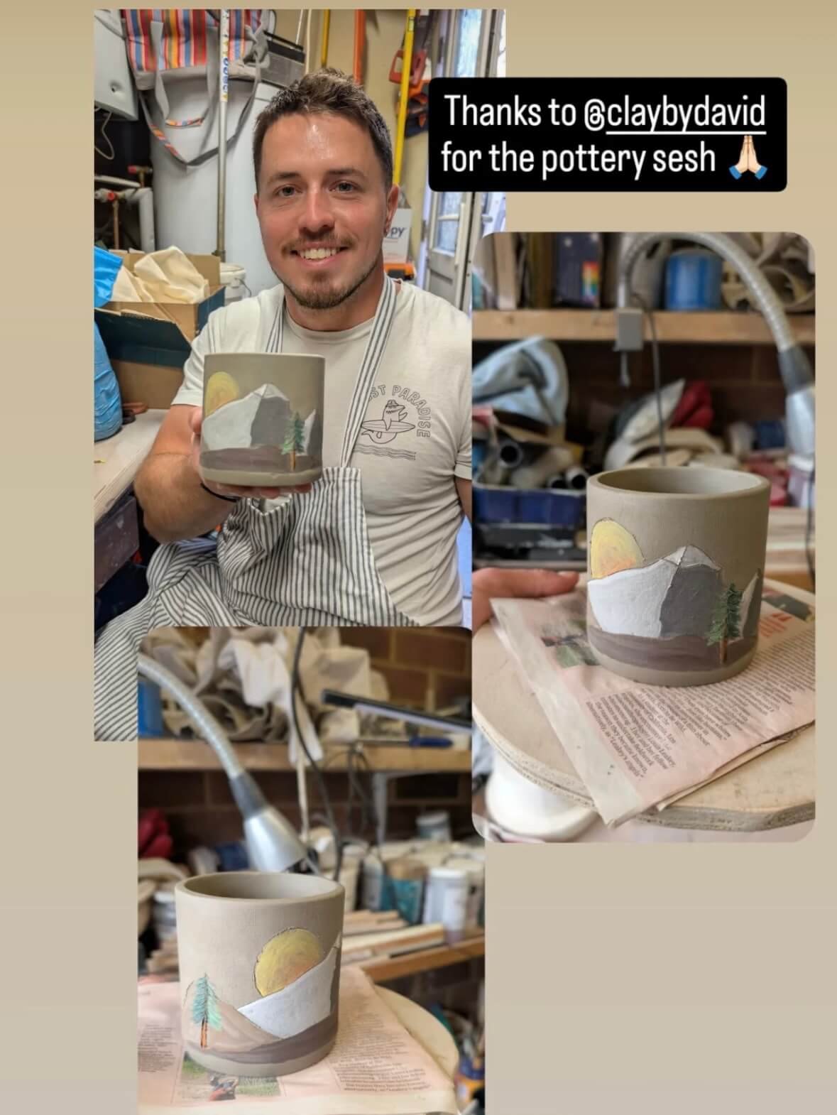 Clay by David Harpenden Hertfordshire Pottery