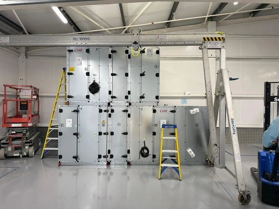 Our member @dyskairconditioning shares one of their project collaboration with @urbancooling and Ciat. 
❄️
@dyskairconditioning received a glowing recommendation from their client, leading to the successful implementation of a new Air Handling Unit (