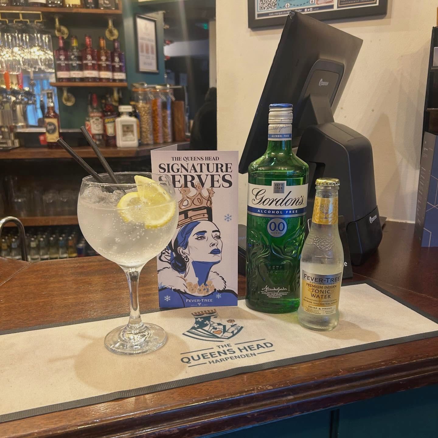 Not drinking? Our member @thequeensheadharpenden has got plenty of choice.
🍺 
Their alcohol-free range includes:
&bull; Heineken 0.0% 
&bull; Peroni 0.0% &bull; Guinness 0.0% &bull; Ghost Ship 0.5% &bull; Old Mout Berries &amp; Cherries 0.0% &bull; 