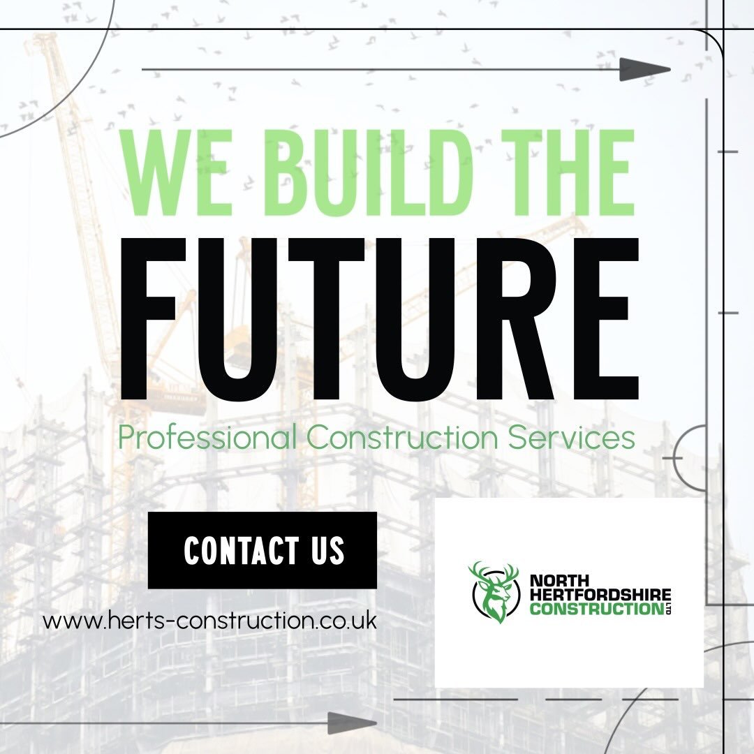 🚧 Building the Future, one Project at a Time 🚧

Our member @north_herts_construction is a trusted construction company delivering high-quality residential and commercial projects. 
🏗️
Specialising in: - New Build Homes - Commercial Developments - 