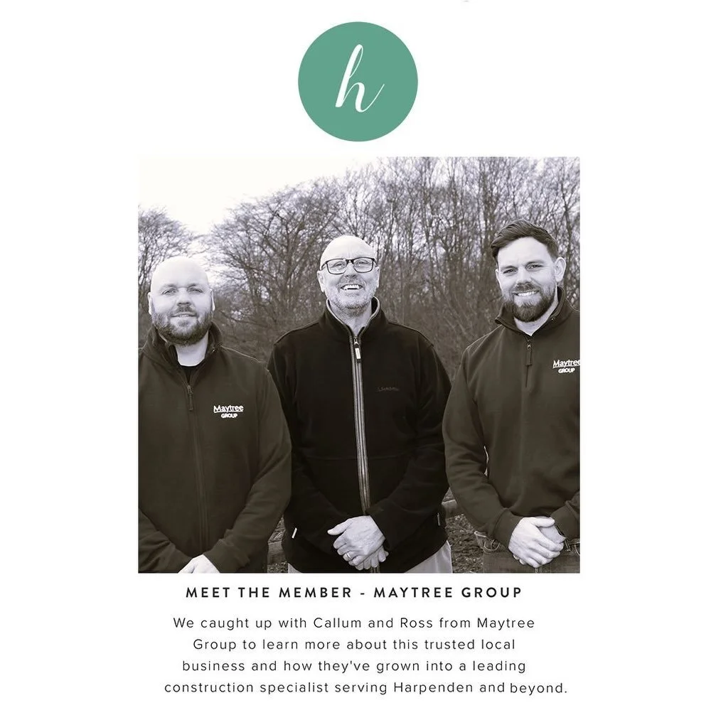 ✨Meet the Member ✨

We caught up with Callum and Ross from @maytree_group to learn more about the story behind this trusted business. From demolition and groundworks to civil engineering and landscaping, they&rsquo;re passionate about delivering expe