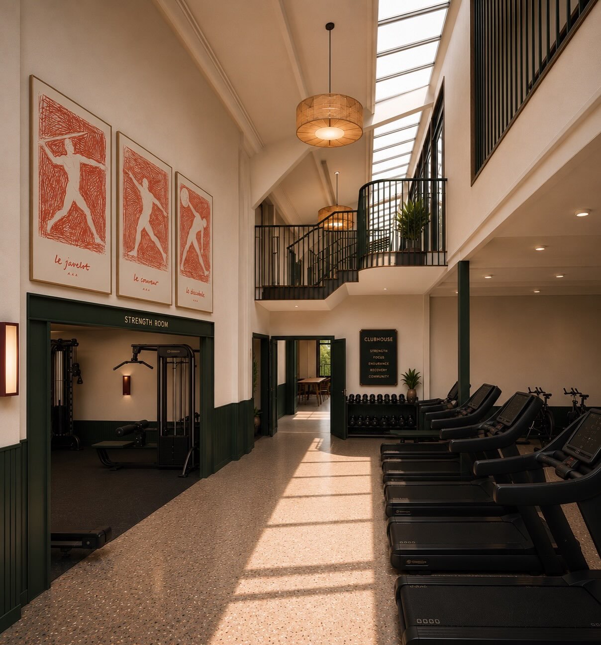 We&rsquo;re loving the look of our member @theclubhouse.uk as they get ready to launch in late 2026. 
🖤
A Wellness Social Club built around connection, training, recovery and longevity.
🫶
We can&rsquo;t wait to see it open!
#weareharpenden #harpend
