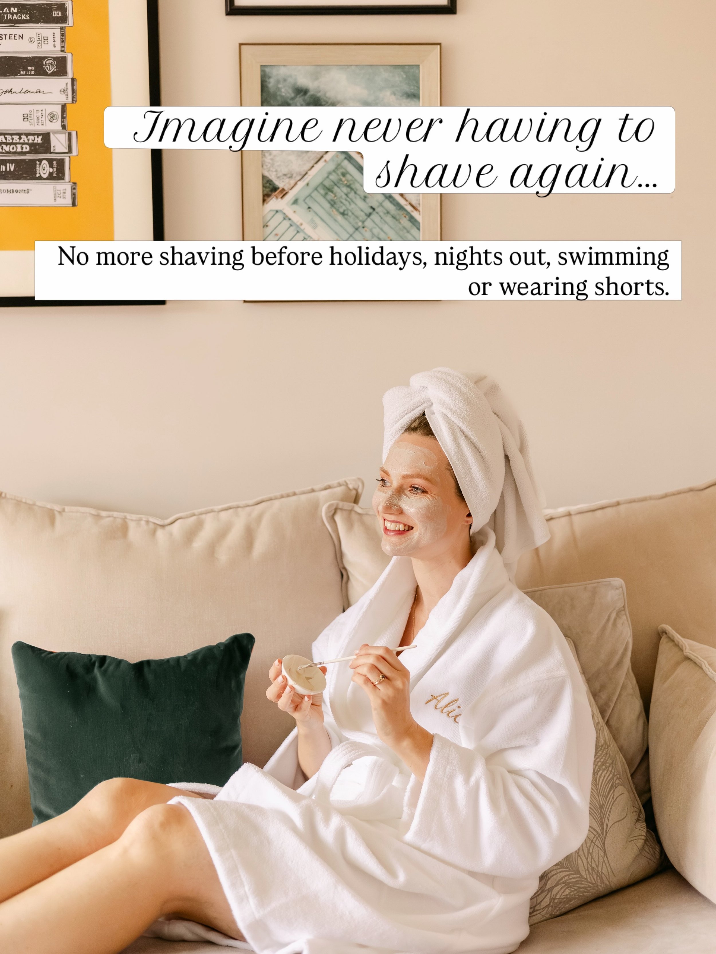 🪒 Ready to spend less time shaving? 🪒 

If you&rsquo;re tired of shaving every few days, dealing with razor burn or unwanted hair, laser hair removal could be the solution.
⚡️
Our member @the_glowskinclinic offers Cynosure Laser Hair Removal an adv