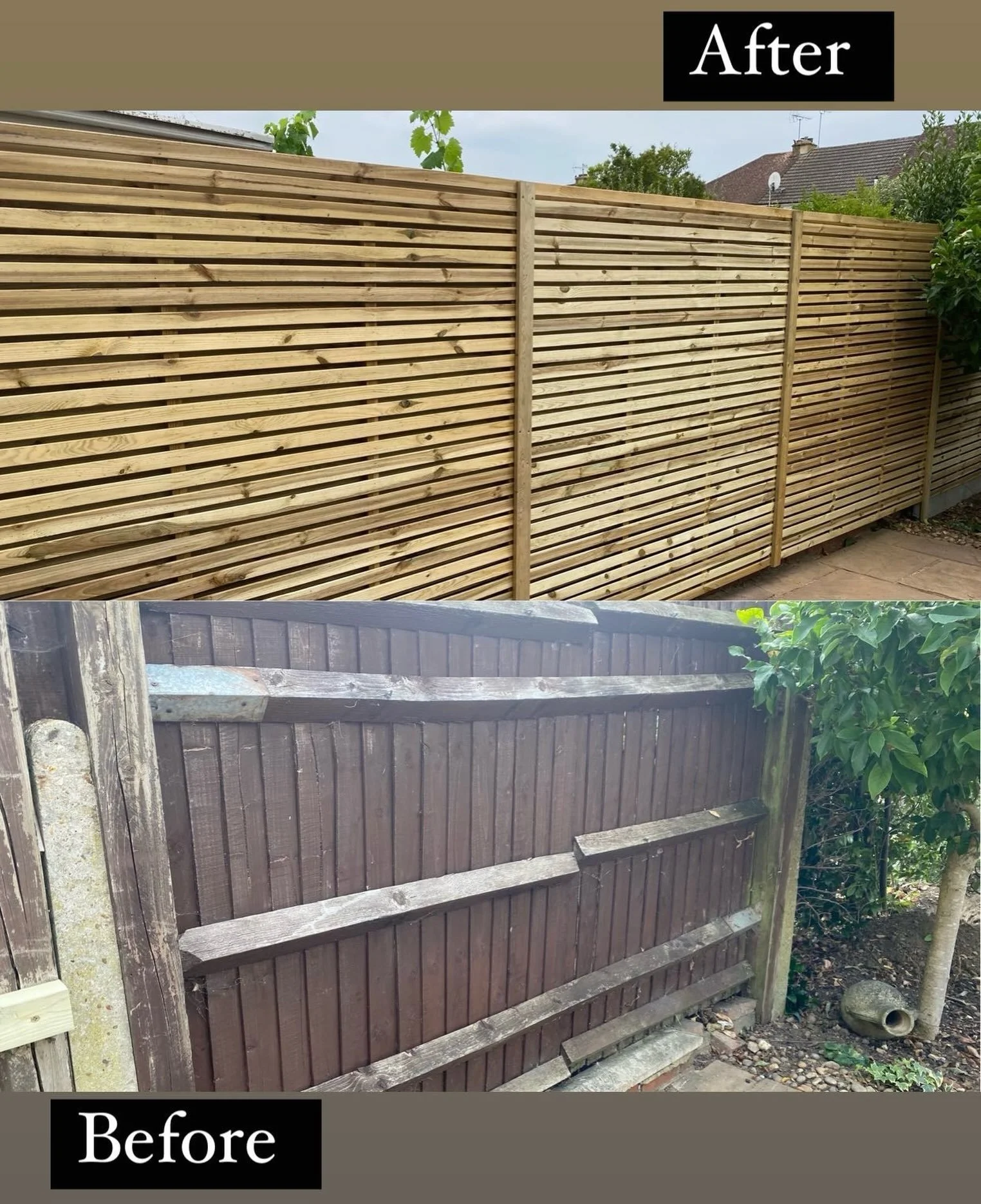 🪵 New fence, fresh look. 🪵

A good fence does more than mark the boundary, it can transform the look, privacy and security of your garden.
🏡 
Our member @tmtreeandlandscapingltd provides professional fencing services across St Albans, Harpenden an