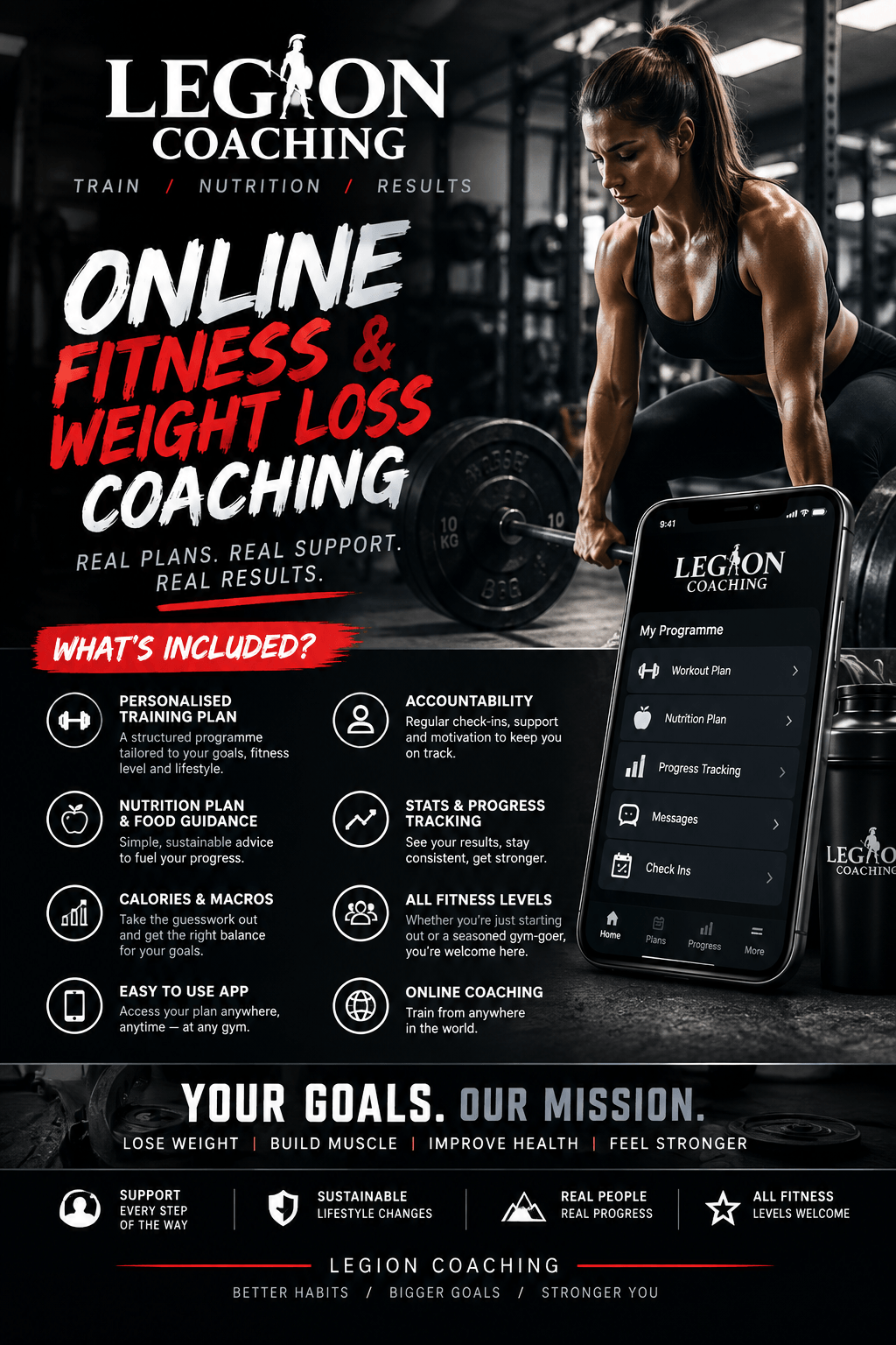 legion fitness coaching weight loss harpenden hertfordshire