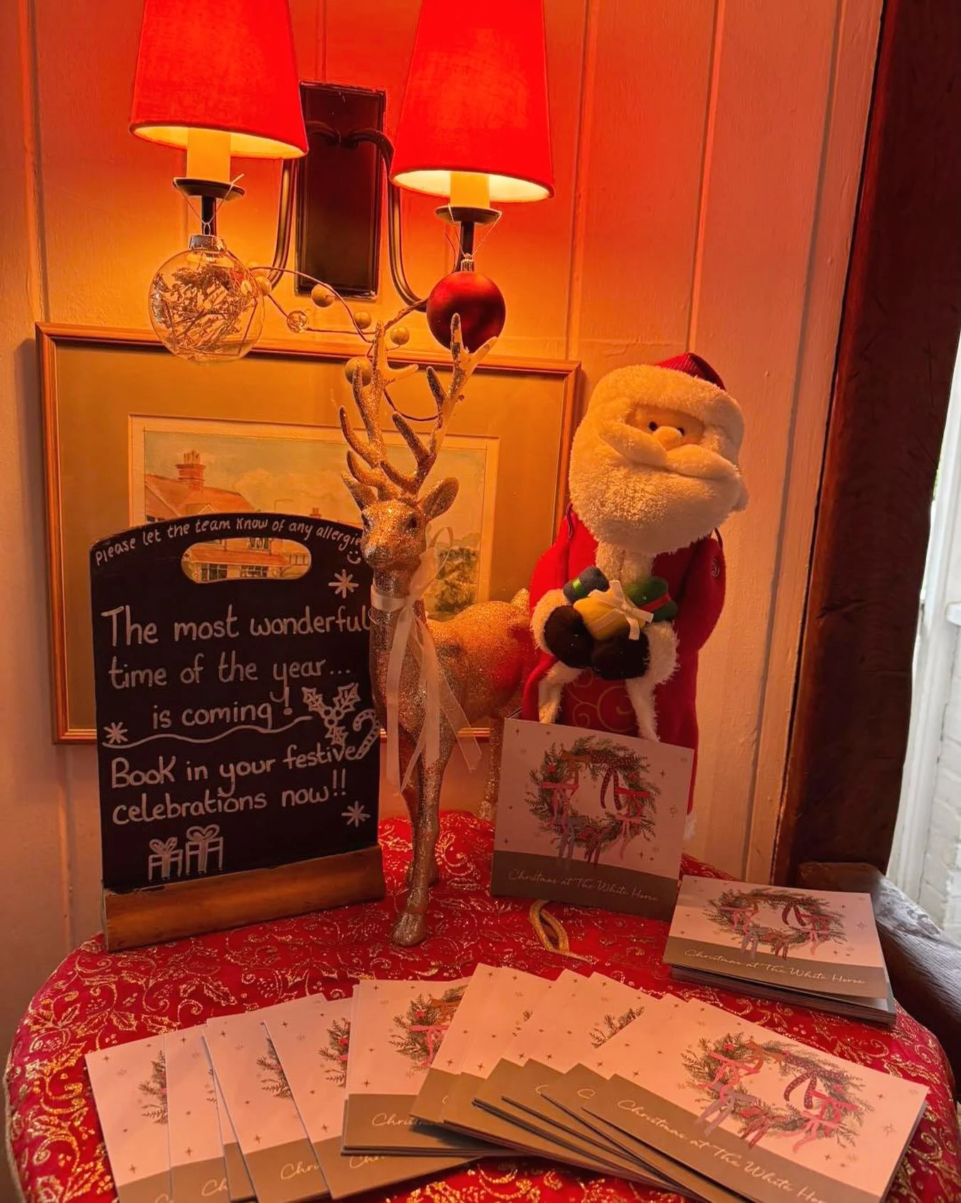 As we hit the &lsquo;ber&rsquo; months, Christmas is most definitely on the horizon! 
🎄
Whether you&rsquo;re planning a festive get-together with friends, a team Christmas party or a special celebration with loved ones, let our member @whitehorsehar