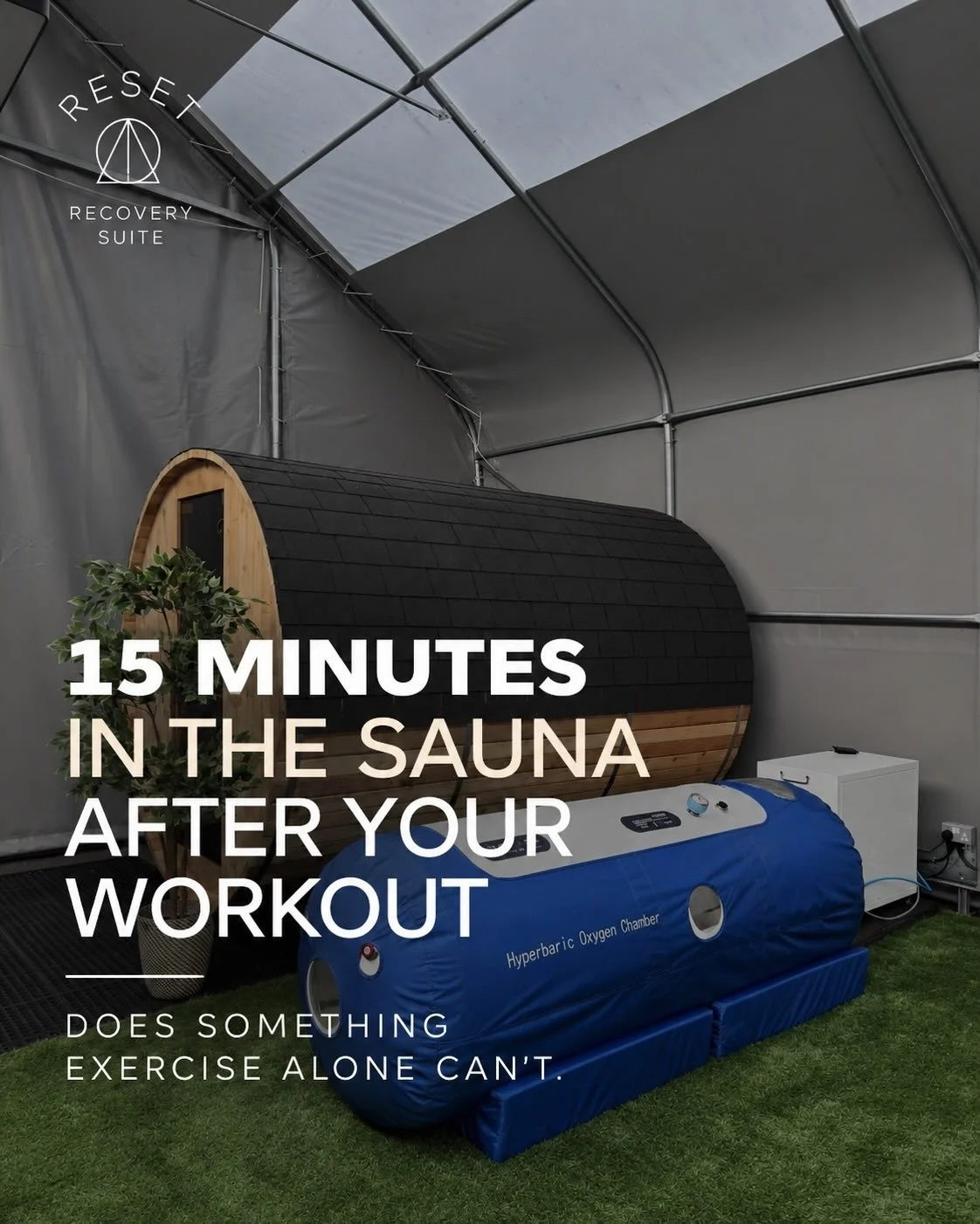 With our member @reset.fitt41 your workout doesn&rsquo;t have to end when the training does. 
🔥 
Just 15 minutes in the their sauna, post-workout, could support cardiovascular adaptations, increase blood flow and complement the benefits of your trai