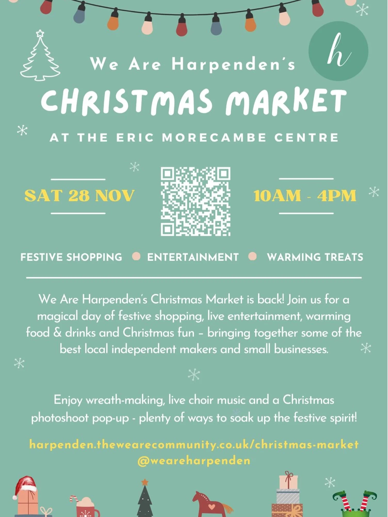 🎄✨ The Countdown To The We Are Harpenden Christmas Market Is On! ✨🎄

We&rsquo;re getting super excited for this year&rsquo;s We Are Harpenden Christmas Market, and things are really starting to come together behind the scenes! 
❤️
We&rsquo;ve got a
