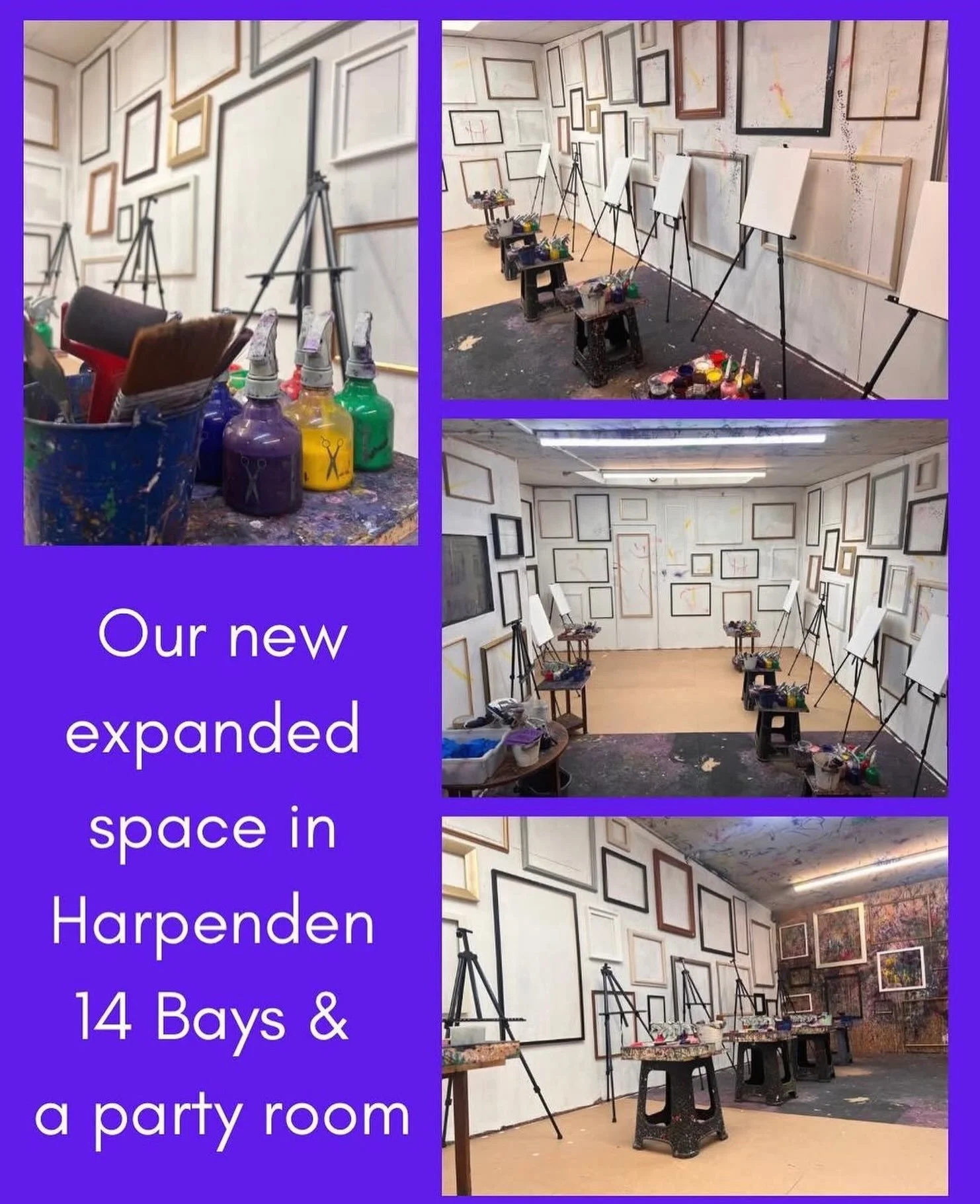 @artscapeharpenden studio has got 14 bays and a brand new party room ready for unforgettable birthdays! 
🎨
Whether you&rsquo;re planning a celebration or just looking for something fun to do with the kids, it&rsquo;s the perfect place to get creativ