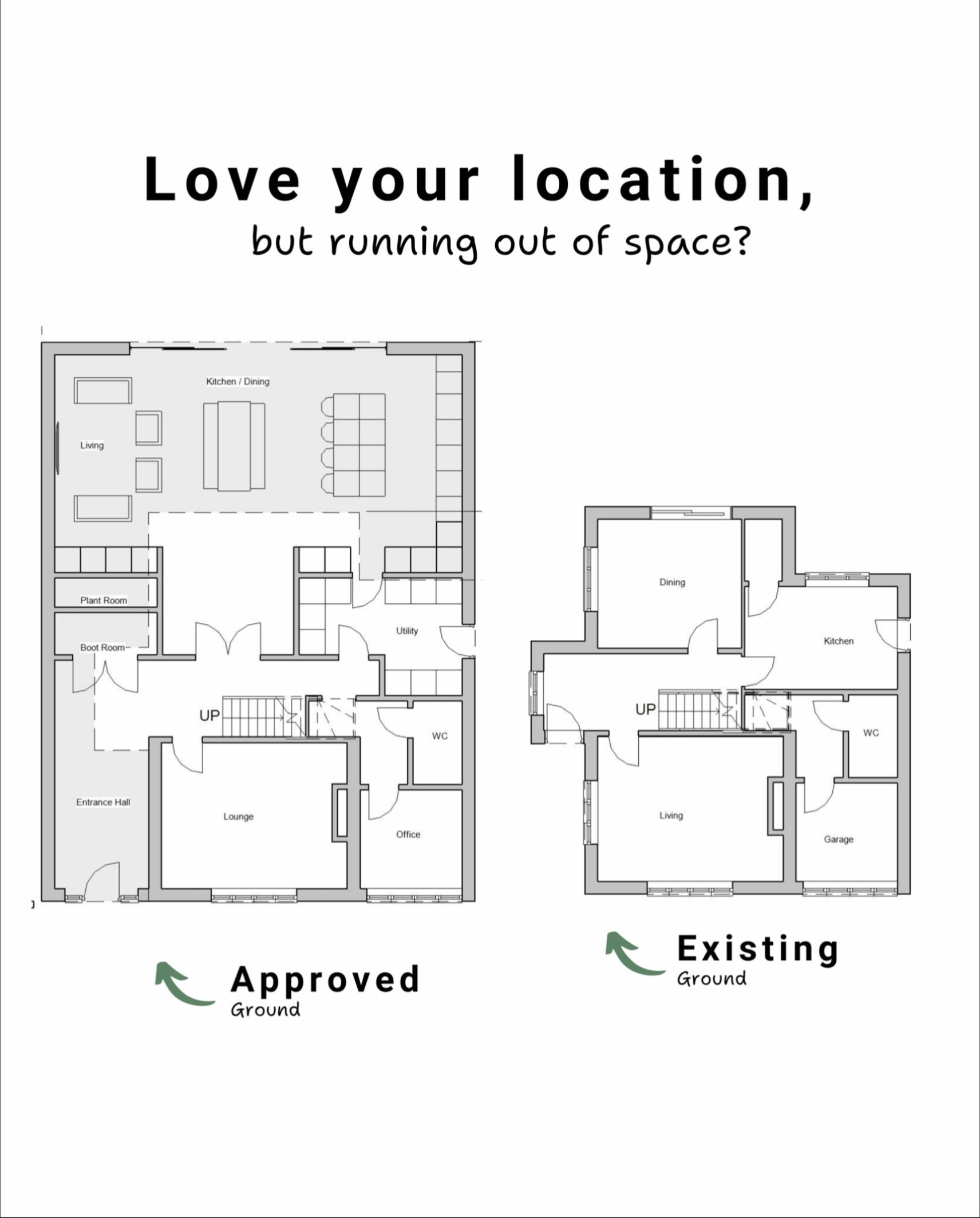 🏡 Love your location, but running out of space? 🏡 

Our member @langleyplanningdesign helps Harpenden homeowners make more of the homes they love, creating plans for bespoke extensions, loft conversions and clever layouts designed around family lif