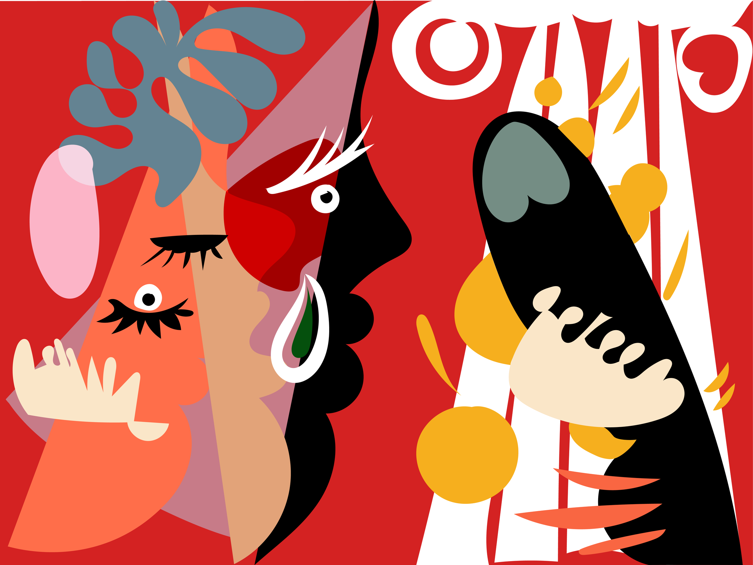 L’ordre radieux - 
Acrylic on canvas - 
160 x 120 cm - In progress