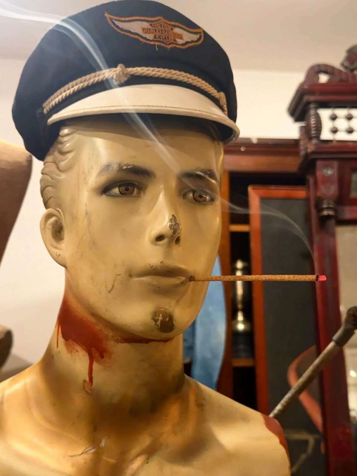 Definitely not feeling a little psycho like Jack Nicholson in the shining.. definitely not sleep deprived making all the same faces as Jack Nicholson in the shining right now &hellip;