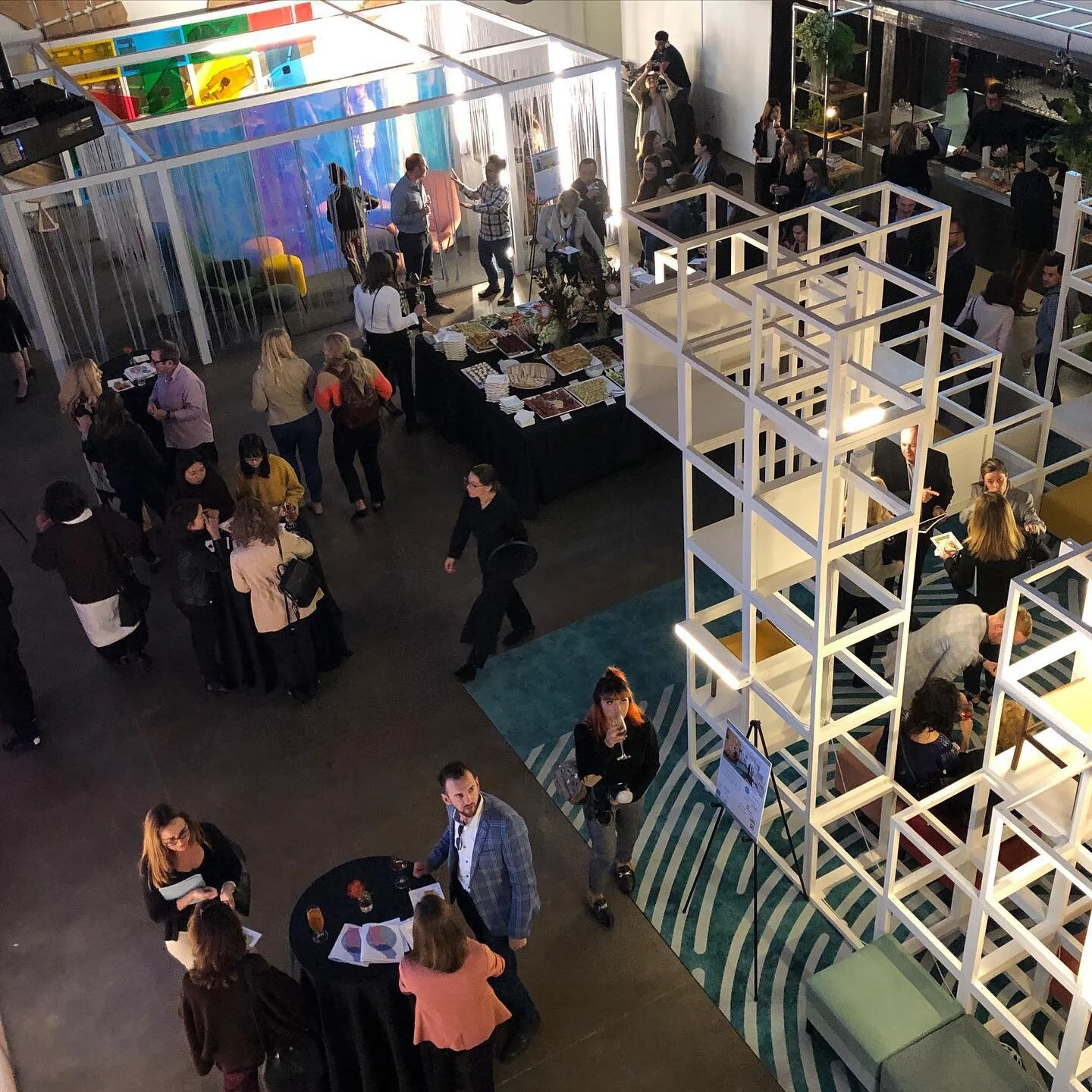Fabulous installations for a fabulous night! @iidanorcal #scenelocal