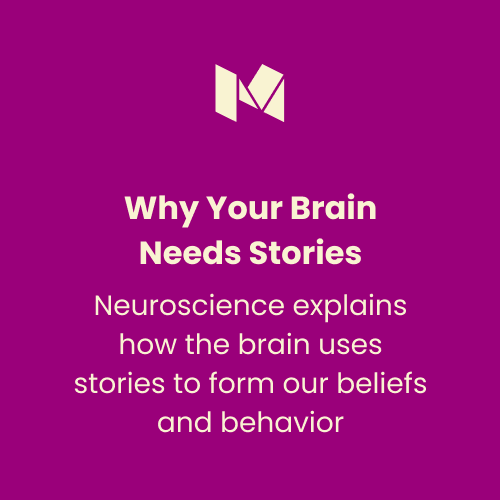 Why Your Brain Needs Stories