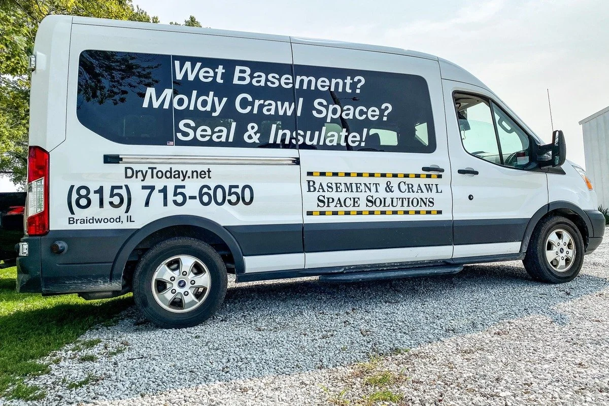 Basement and Crawl Space Solutions Truck