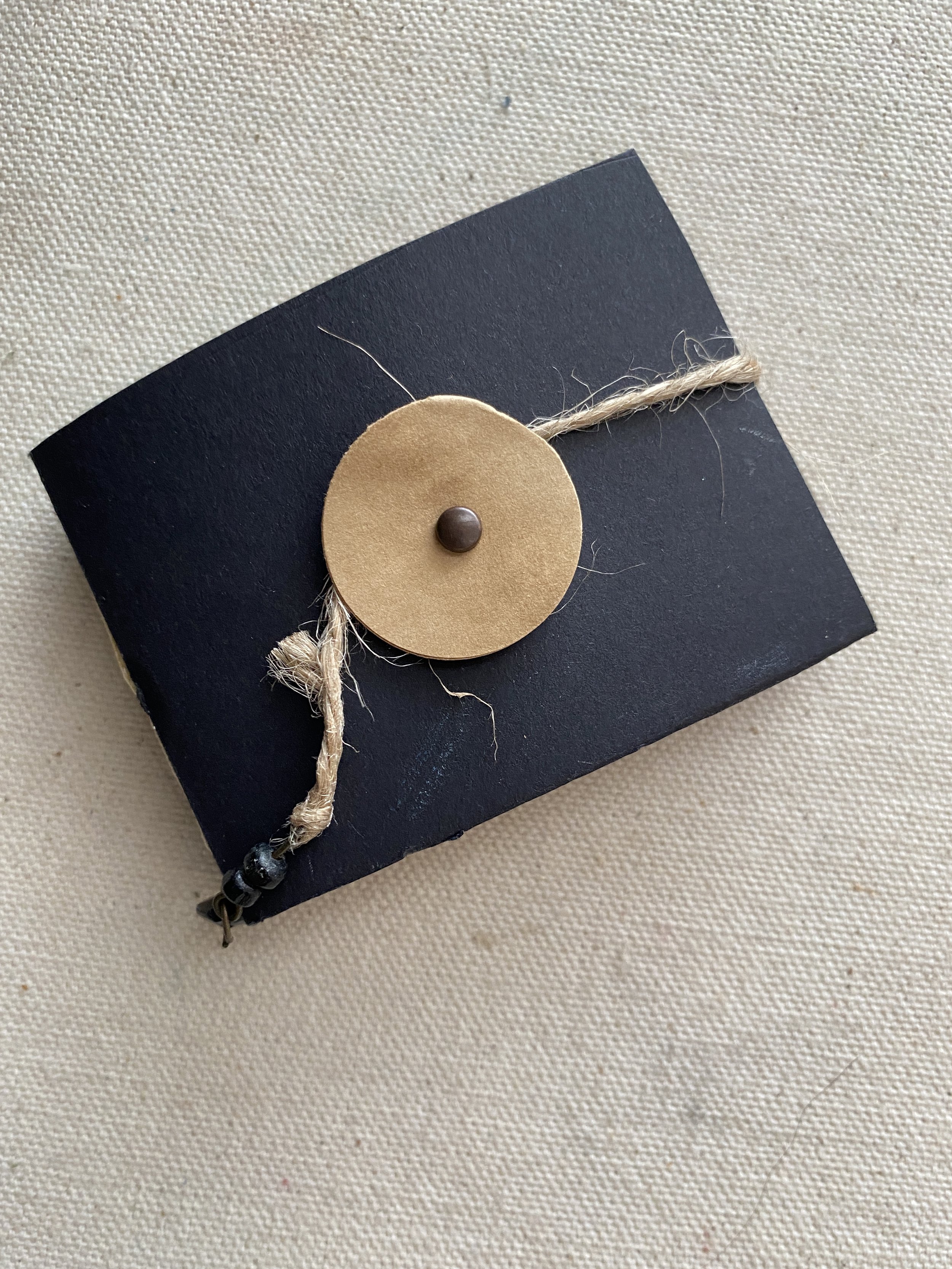 XS Glimmer Book - Extra Small - Mini Junk Journal - Blank - Black